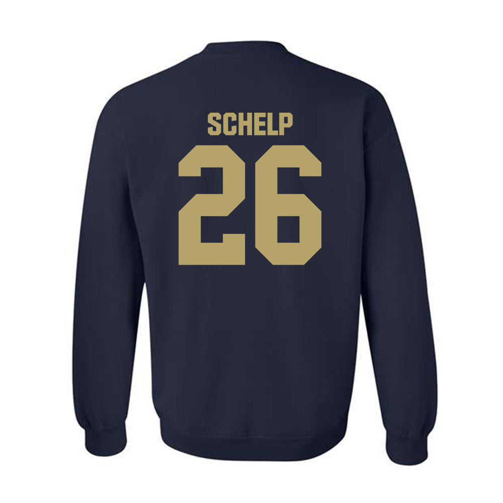 UC Davis - NCAA Baseball : Bryson Schelp - Classic Shersey Crewneck Sweatshirt-1