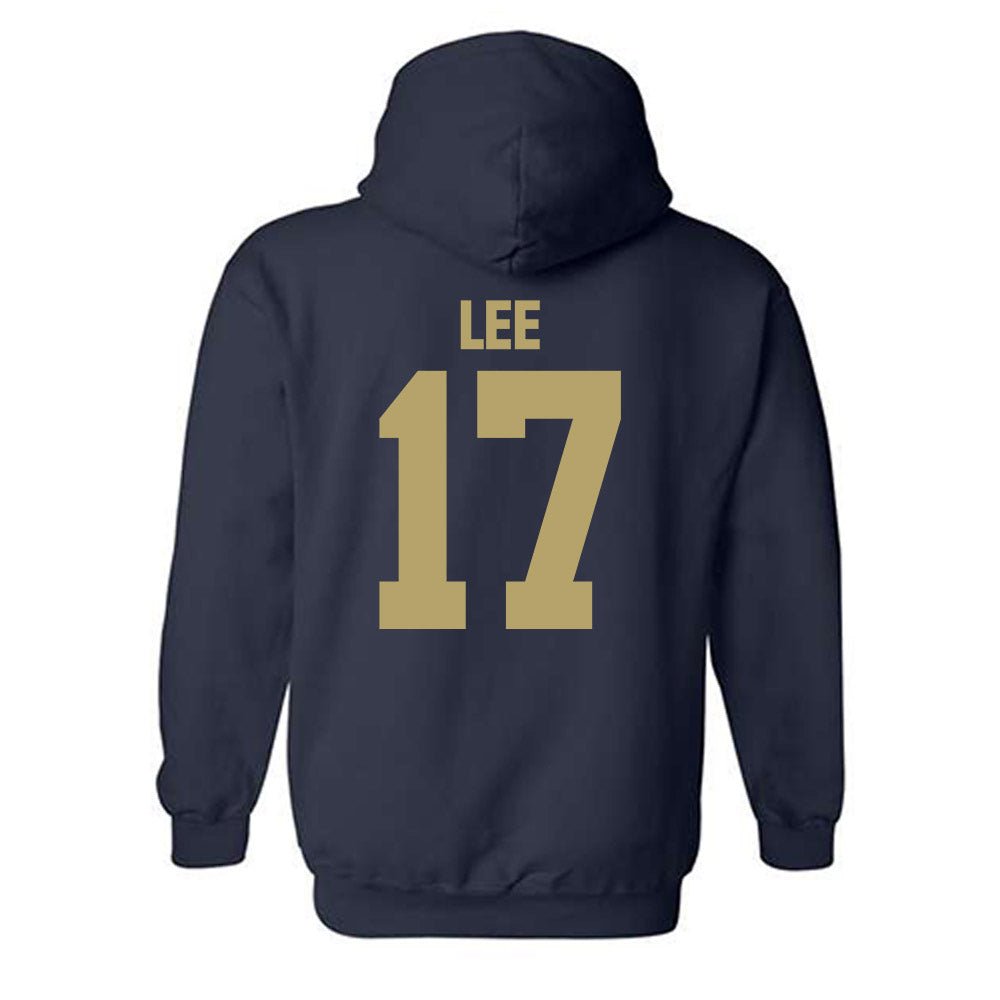 UC Davis - NCAA Softball : Abby Lee - Classic Shersey Hooded Sweatshirt-1