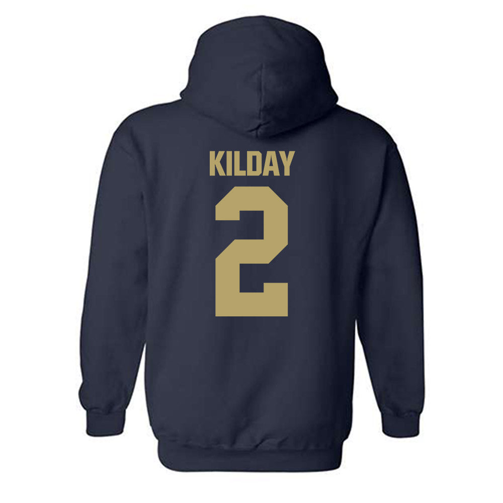 UC Davis - NCAA Softball : Grace Kilday - Classic Shersey Hooded Sweatshirt-1
