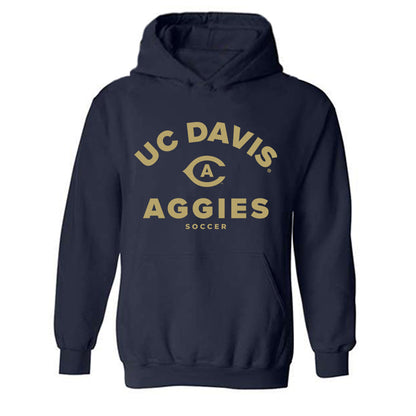 UC Davis - NCAA Men's Soccer : Chase Tanon - Classic Shersey Hooded Sweatshirt