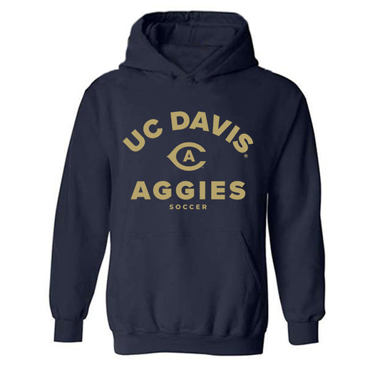 UC Davis - NCAA Women's Soccer : Abella Hunter - Classic Shersey Hooded Sweatshirt