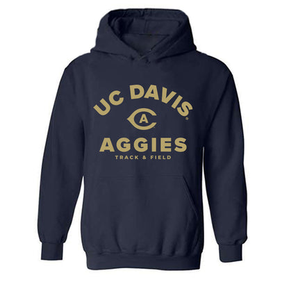 UC Davis - NCAA Women's Track & Field : Maya Ifo-desai - Classic Shersey Hooded Sweatshirt-0