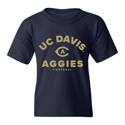 UC Davis - NCAA Football : Devin Huegel - Classic Shersey Youth T-Shirt-0
