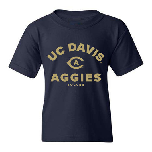 UC Davis - NCAA Men's Soccer : Cole Powell - Classic Shersey Youth T-Shirt