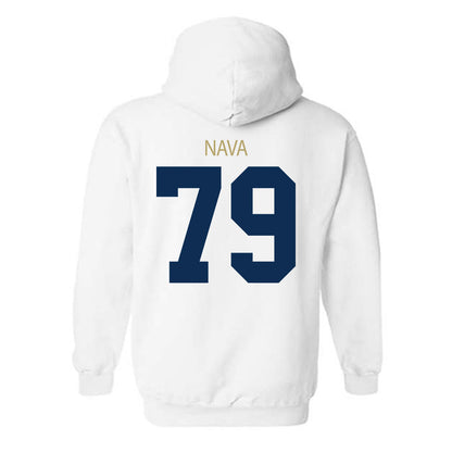 UC Davis - NCAA Football : Ernesto Nava - Classic Shersey Hooded Sweatshirt