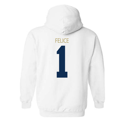 UC Davis - NCAA Softball : Gia Felice - Classic Shersey Hooded Sweatshirt-1