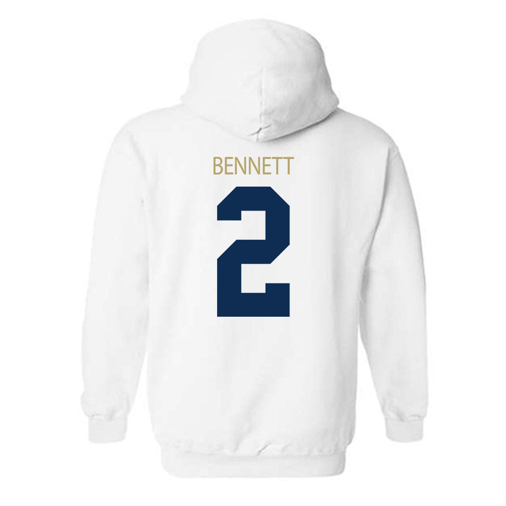 UC Davis - NCAA Women's Basketball : Ryann Bennett - Classic Shersey Hooded Sweatshirt-1