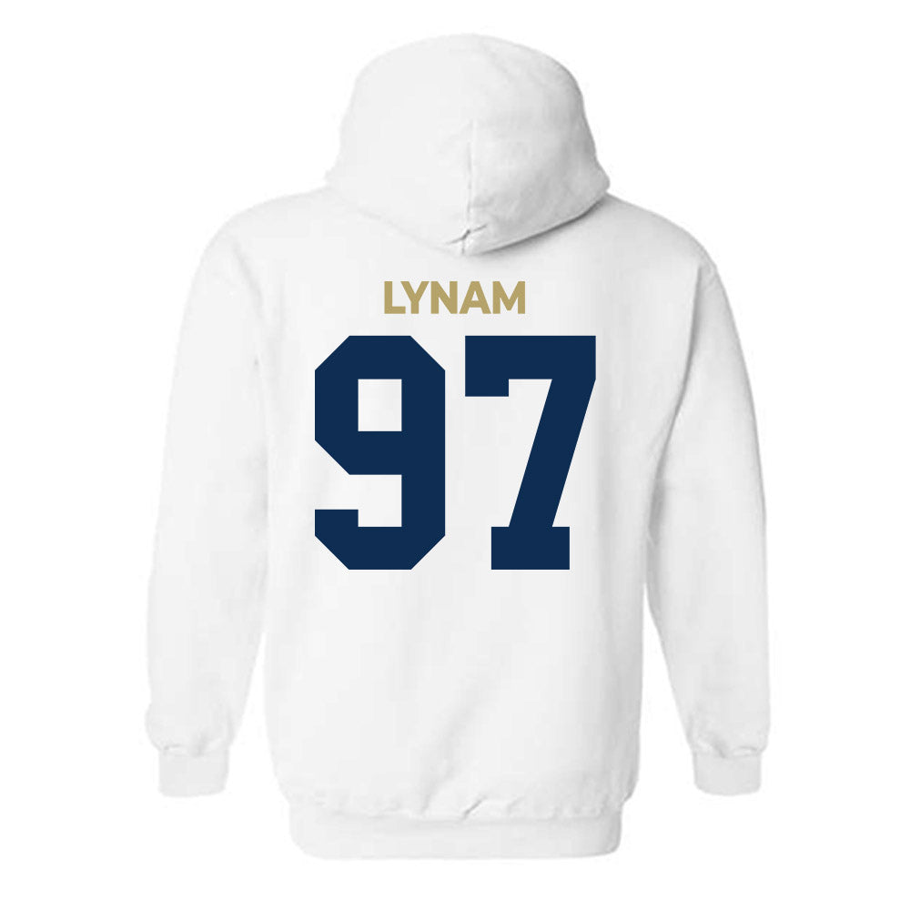 UC Davis - NCAA Football : Clayton Lynam - Classic Shersey Hooded Sweatshirt-1