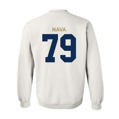 UC Davis - NCAA Football : Ernesto Nava - Classic Shersey Crewneck Sweatshirt-1