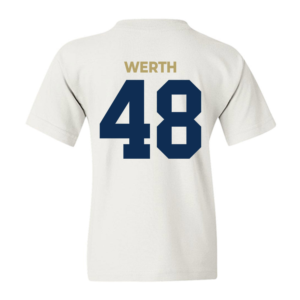 UC Davis - NCAA Baseball : Taylor Werth - Classic Shersey Youth T-Shirt-1