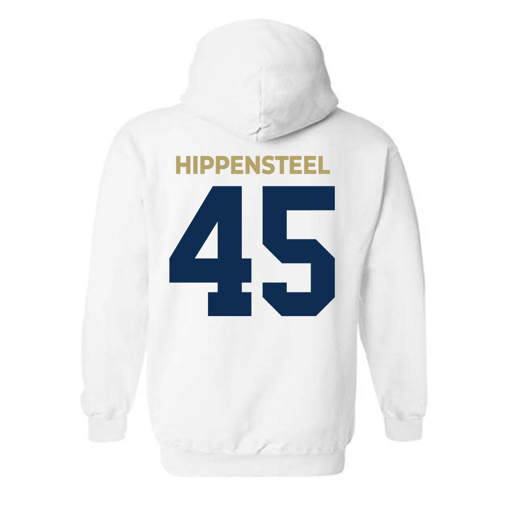 UC Davis - NCAA Baseball : Max Hippensteel - Classic Shersey Hooded Sweatshirt-1