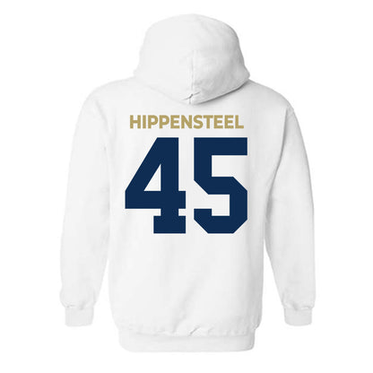 UC Davis - NCAA Baseball : Max Hippensteel - Classic Shersey Hooded Sweatshirt-1