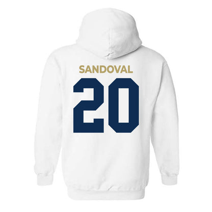 UC Davis - NCAA Women's Soccer : Karla Sandoval - Classic Shersey Hooded Sweatshirt-1