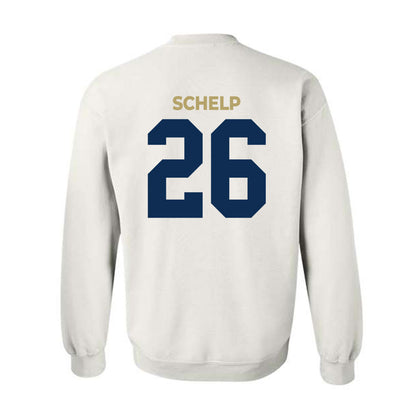 UC Davis - NCAA Baseball : Bryson Schelp - Classic Shersey Crewneck Sweatshirt-1
