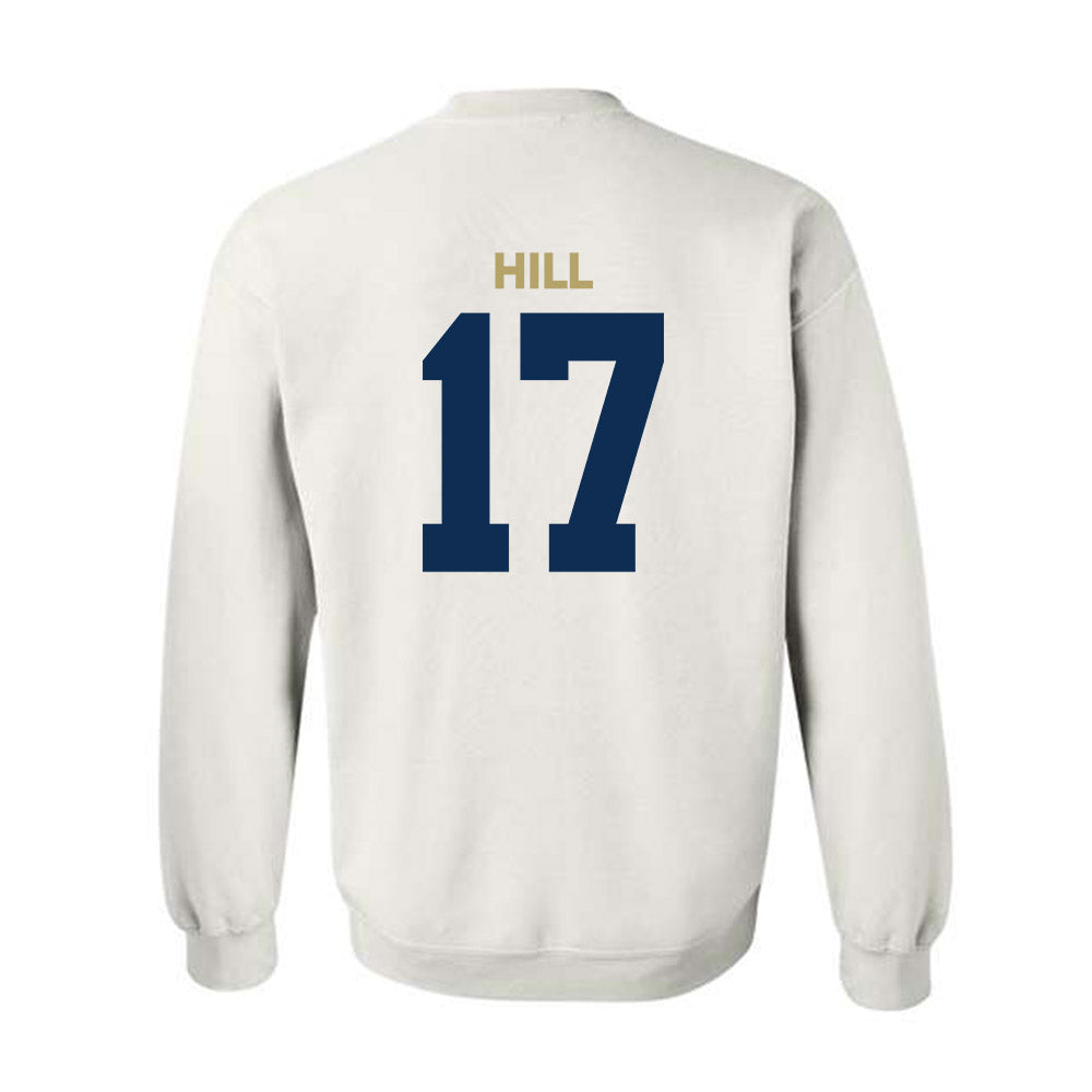 UC Davis - NCAA Football : Kyle Hill - Classic Shersey Crewneck Sweatshirt-1