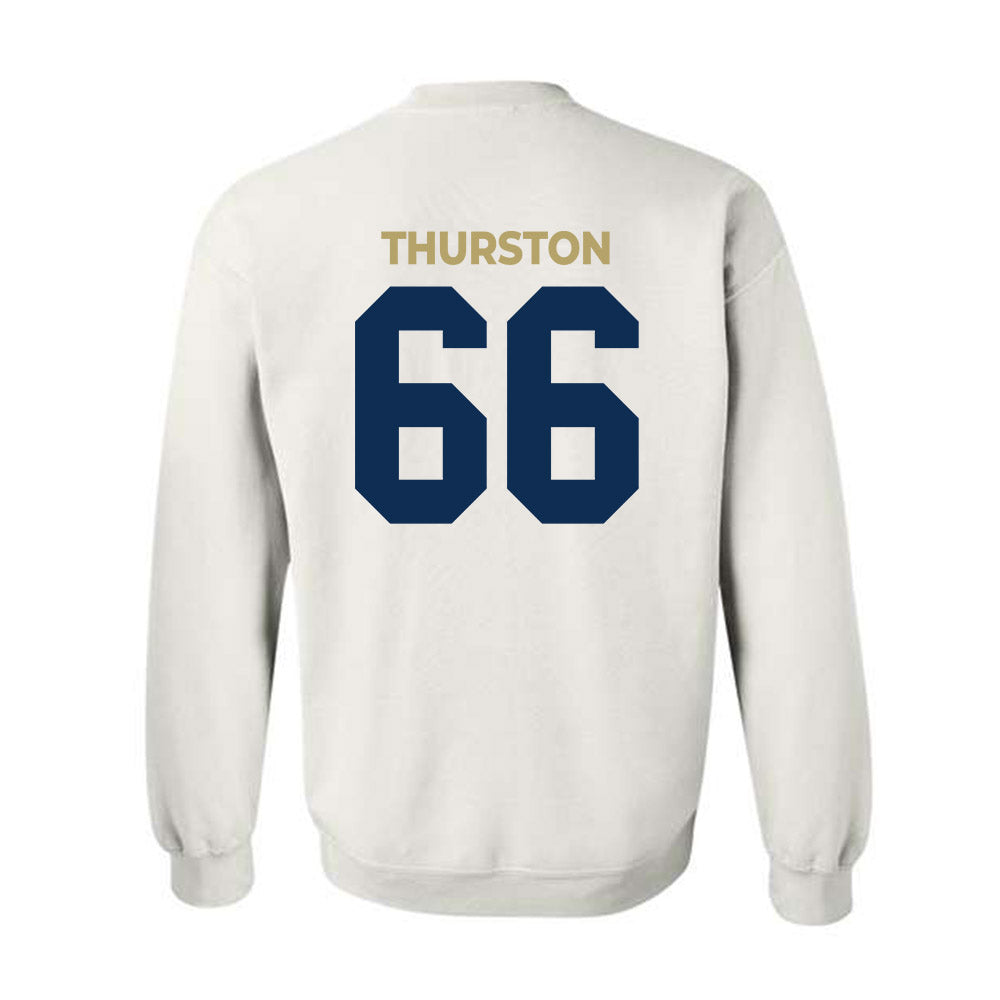 UC Davis - NCAA Football : Jezniah Thurston - Classic Shersey Crewneck Sweatshirt-1