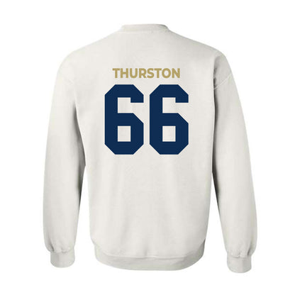UC Davis - NCAA Football : Jezniah Thurston - Classic Shersey Crewneck Sweatshirt-1