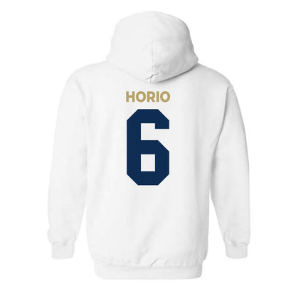 UC Davis - NCAA Men's Soccer : Declan Horio - Classic Shersey Hooded Sweatshirt-1