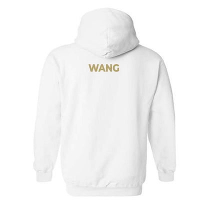 UC Davis - NCAA Men's Golf : Lequan Wang - Classic Shersey Hooded Sweatshirt-1
