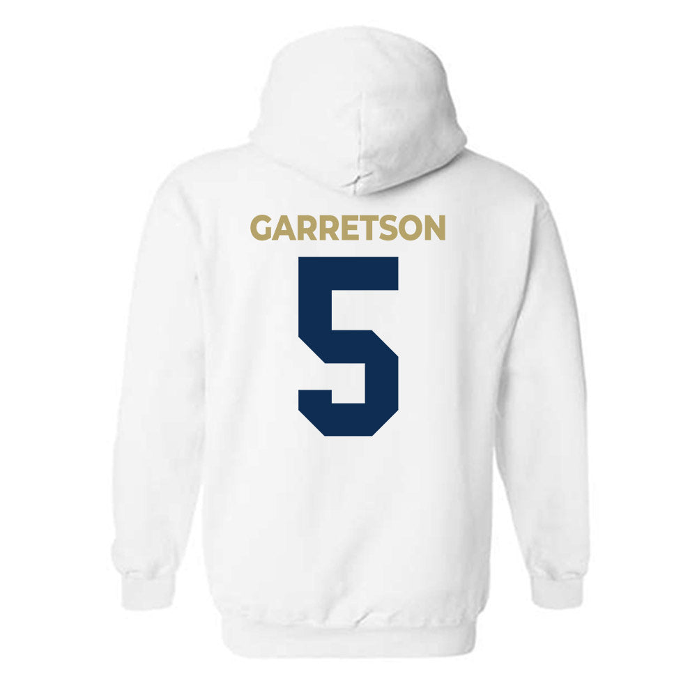 UC Davis - NCAA Football : Grant Garretson - Classic Shersey Hooded Sweatshirt-1