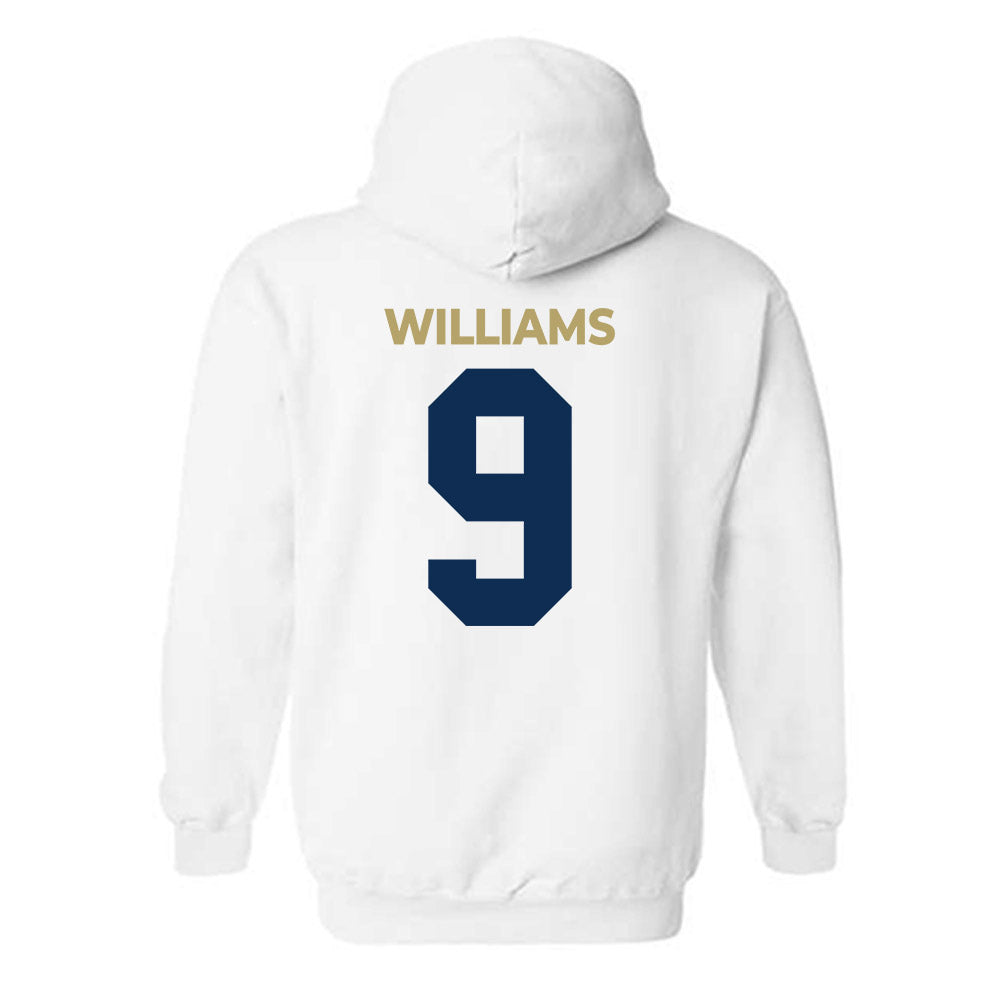 UC Davis - NCAA Baseball : Korey Williams - Classic Shersey Hooded Sweatshirt-1
