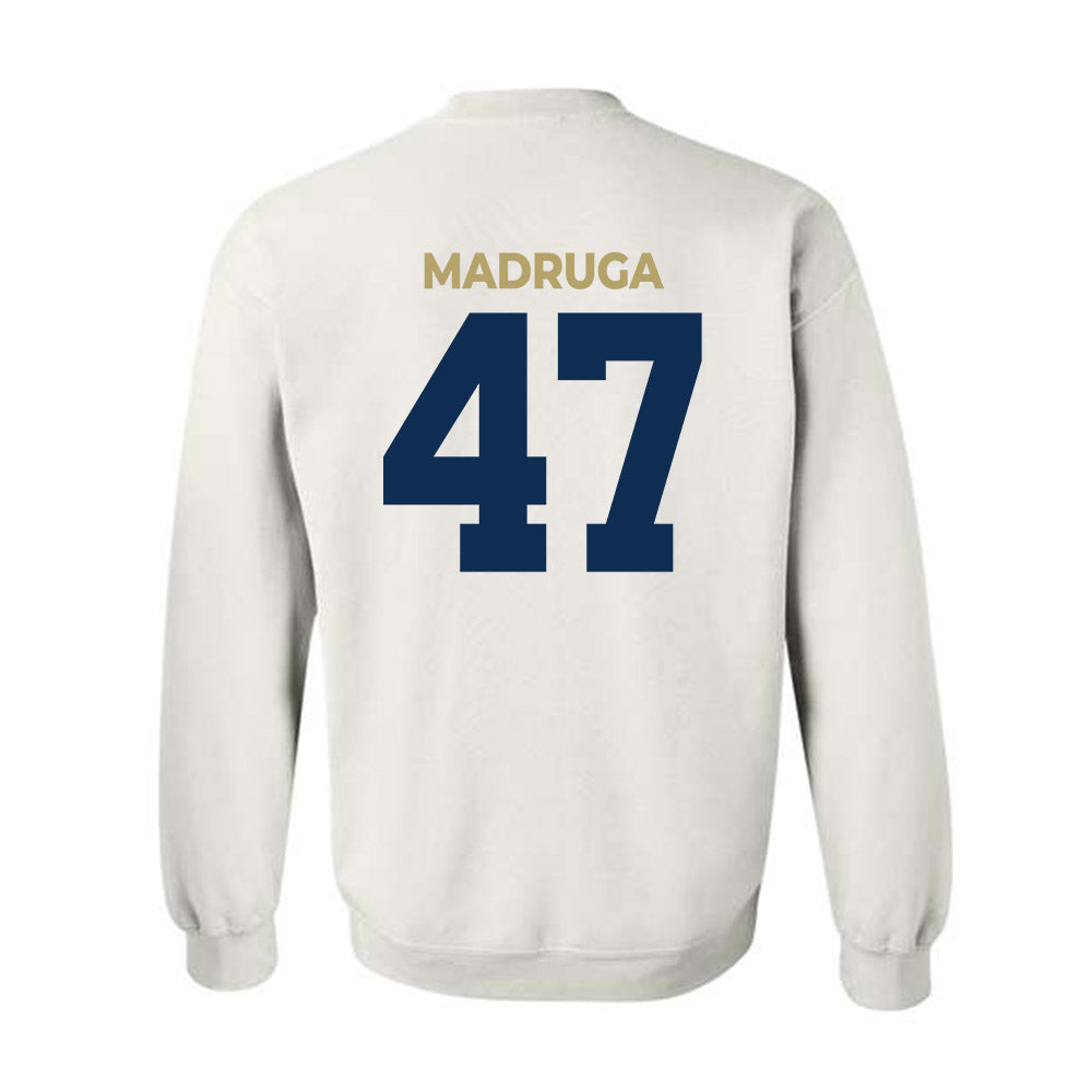 UC Davis - NCAA Football : Macray Madruga - Classic Shersey Crewneck Sweatshirt-1
