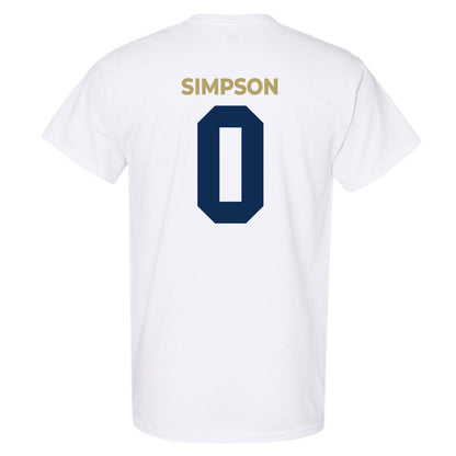 UC Davis - NCAA Football : Ian Simpson - Classic Shersey T-Shirt-1