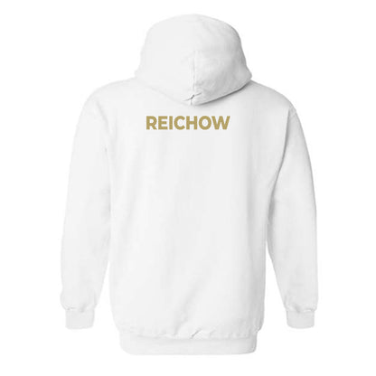 UC Davis - NCAA Women's Gymnastics : Avah Reichow - Classic Shersey Hooded Sweatshirt-1