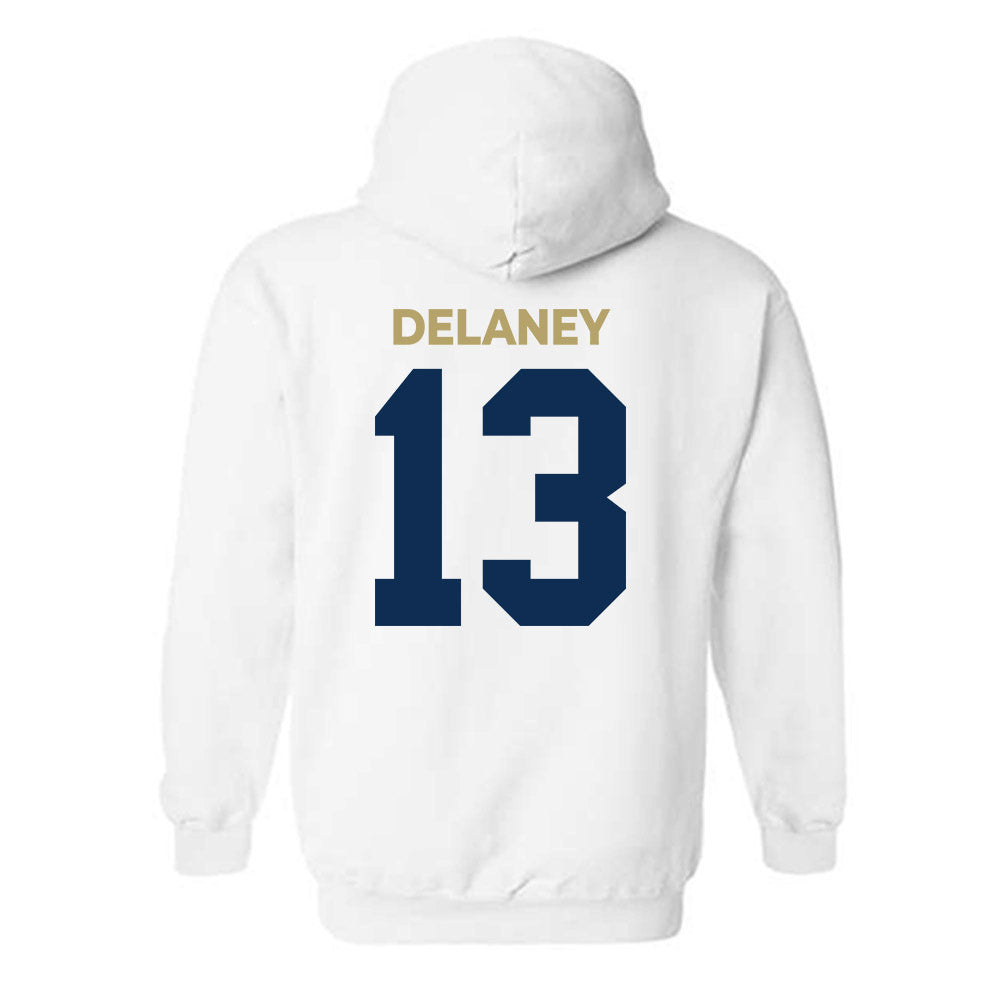 UC Davis - NCAA Baseball : Carter Delaney - Classic Shersey Hooded Sweatshirt-1