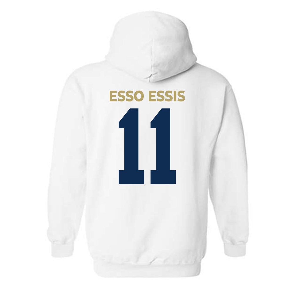 UC Davis - NCAA Men's Basketball : Ylan Esso Essis - Classic Shersey Hooded Sweatshirt-1
