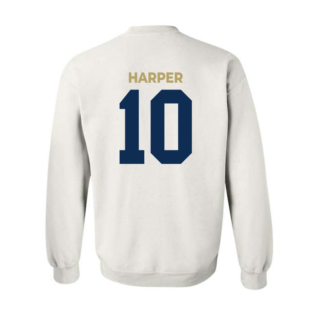 UC Davis - NCAA Football : Grant Harper - Classic Shersey Crewneck Sweatshirt-1