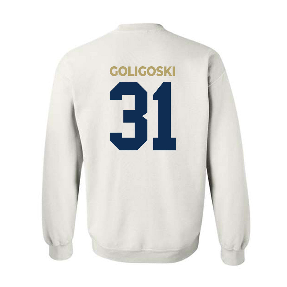 UC Davis - NCAA Football : Sam Goligoski - Classic Shersey Crewneck Sweatshirt-1