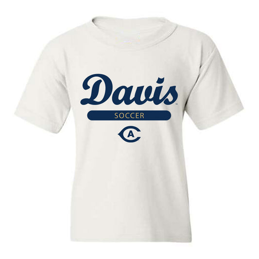 UC Davis - NCAA Men's Soccer : Declan Horio - Classic Shersey Youth T-Shirt