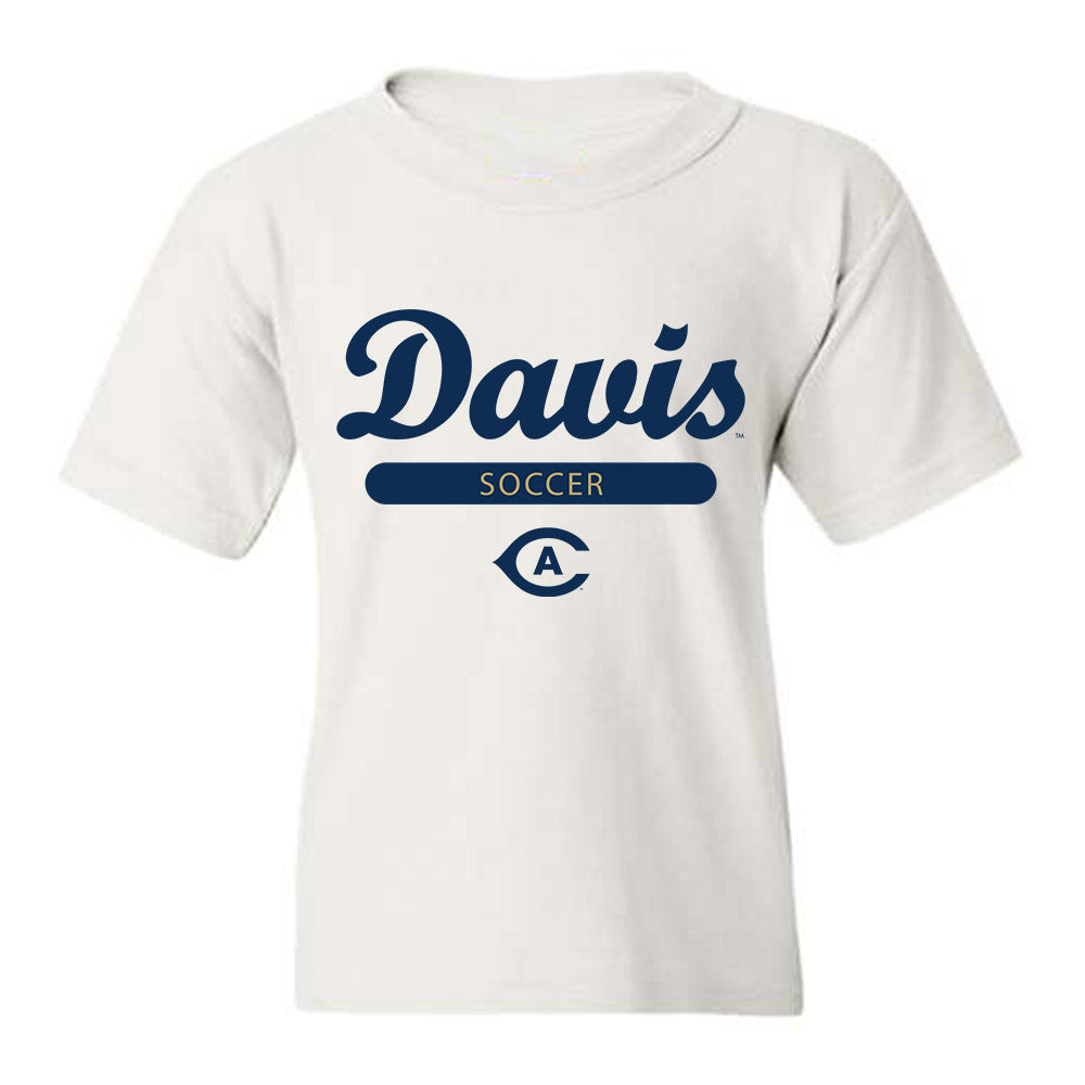 UC Davis - NCAA Men's Soccer : Carson Hammond - Classic Shersey Youth T-Shirt