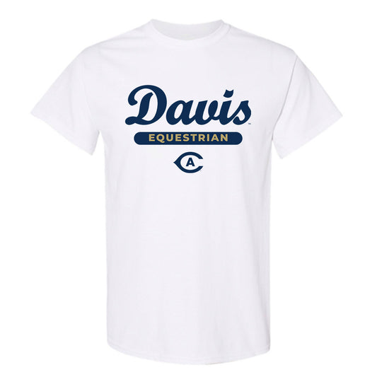 UC Davis - NCAA Equestrian : Hannah Janicki - Classic Shersey T-Shirt-0