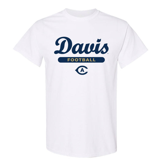 UC Davis - NCAA Football : Treynor Cleeland - Classic Shersey T-Shirt-0