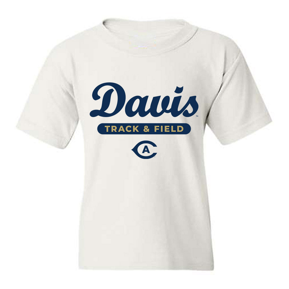 UC Davis - NCAA Women's Track & Field : Maya Ifo-desai - Classic Shersey Youth T-Shirt-0