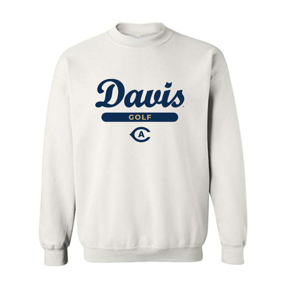 UC Davis - NCAA Men's Golf : Lequan Wang - Classic Shersey Crewneck Sweatshirt-0