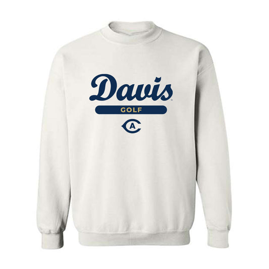 UC Davis - NCAA Men's Golf : Lequan Wang - Classic Shersey Crewneck Sweatshirt-0