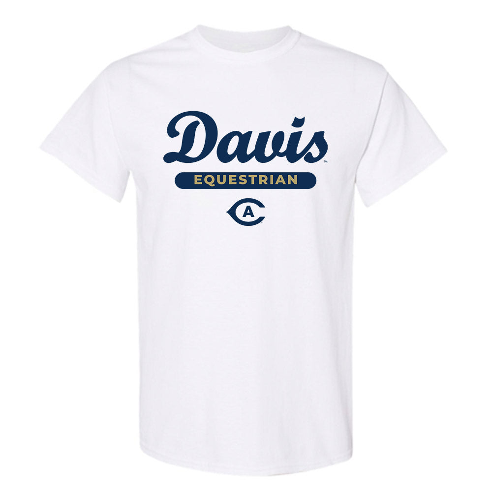 UC Davis - NCAA Equestrian : Mya Clader - Classic Shersey T-Shirt-0