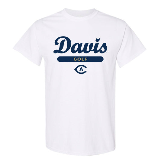 UC Davis - NCAA Men's Golf : Lequan Wang - Classic Shersey T-Shirt-0