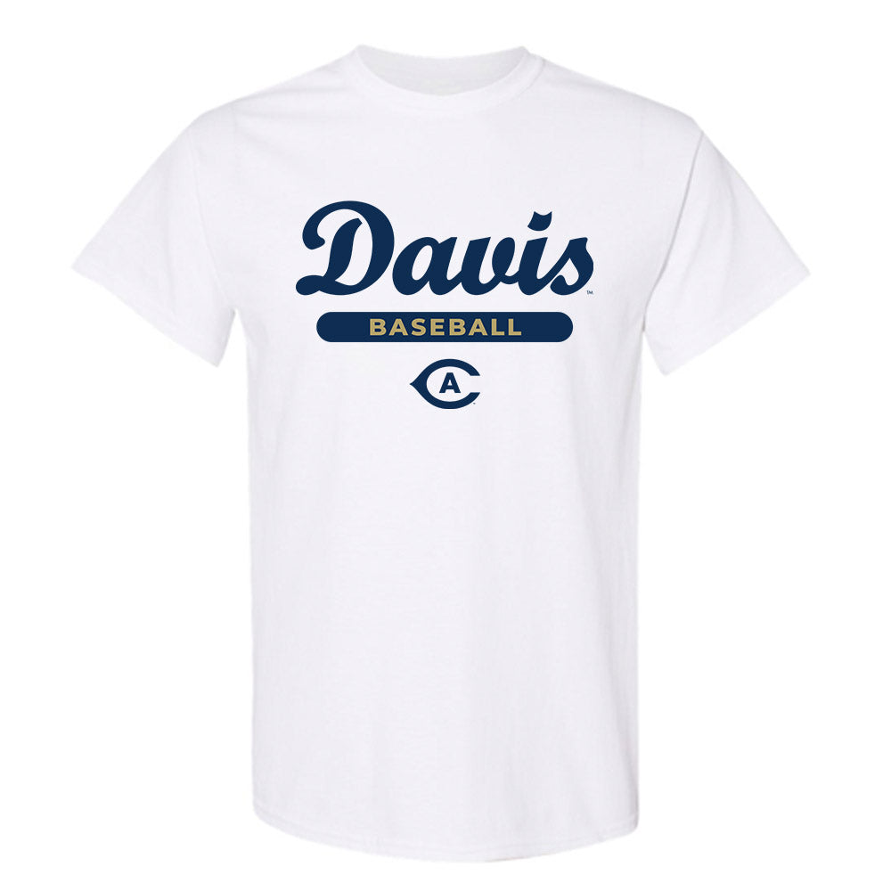 UC Davis - NCAA Baseball : Carter Delaney - Classic Shersey T-Shirt-0