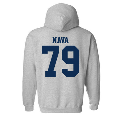 UC Davis - NCAA Football : Ernesto Nava - Classic Shersey Hooded Sweatshirt