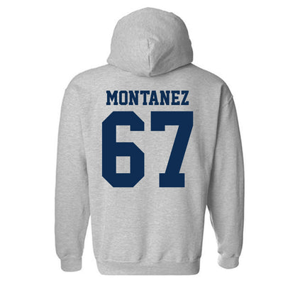 UC Davis - NCAA Football : Liz Montanez - Classic Shersey Hooded Sweatshirt-1