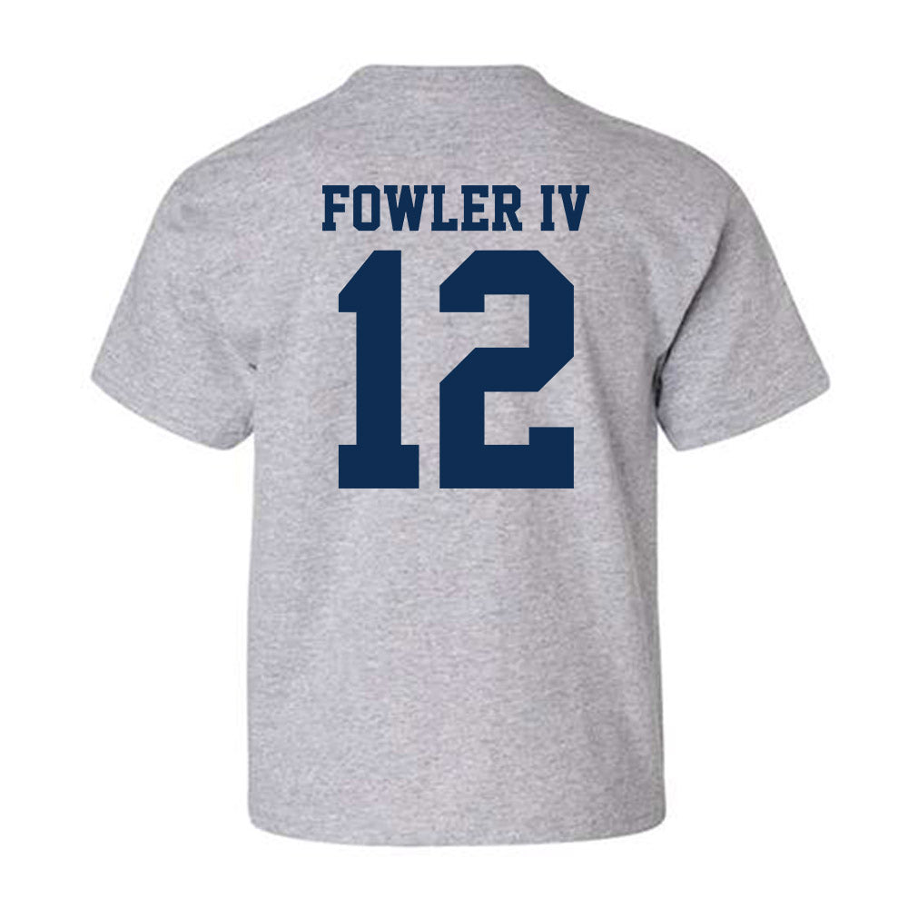 UC Davis - NCAA Football : William Fowler IV - Classic Shersey Youth T-Shirt-1