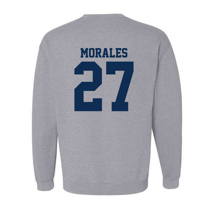 UC Davis - NCAA Football : Fernando Morales - Classic Shersey Crewneck Sweatshirt-1