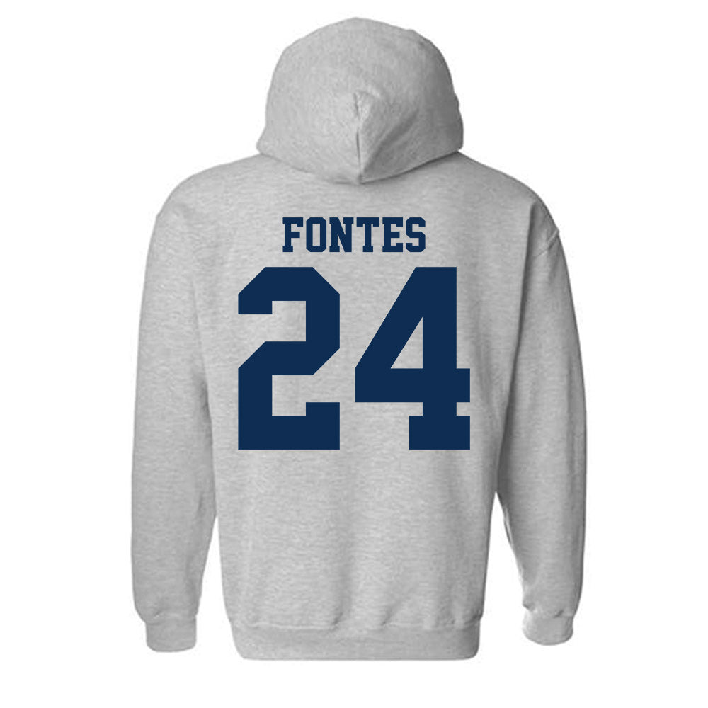 UC Davis - NCAA Women's Soccer : Genavieve Fontes - Classic Shersey Hooded Sweatshirt