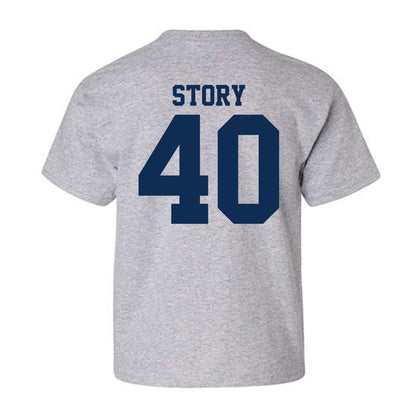 UC Davis - NCAA Baseball : Zach Story - Classic Shersey Youth T-Shirt-1