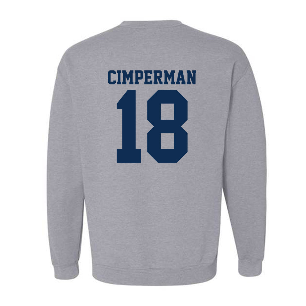UC Davis - NCAA Women's Lacrosse : Annie Cimperman - Classic Shersey Crewneck Sweatshirt-1