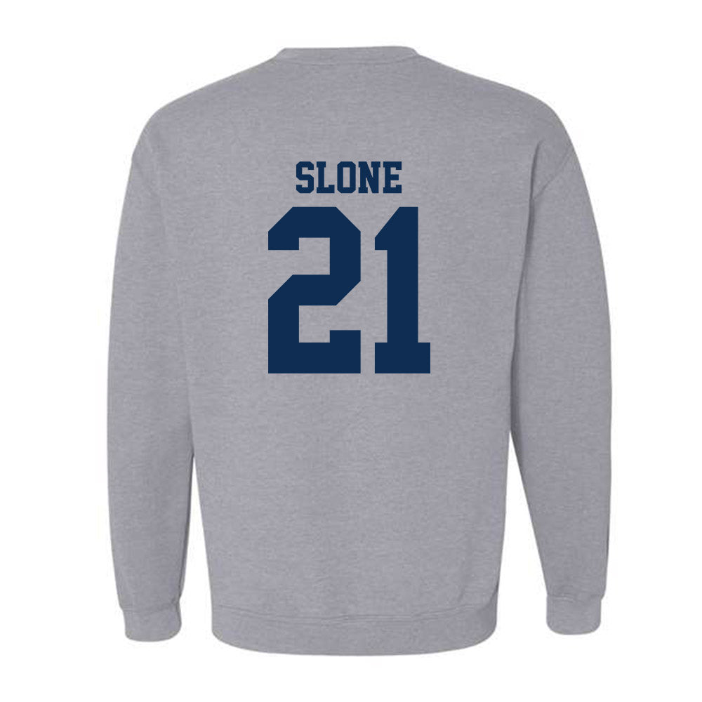UC Davis - NCAA Football : Teeg Slone - Classic Shersey Crewneck Sweatshirt-1